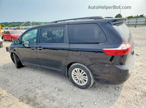 5TDYK3DC9GS757991 2016 TOYOTA SIENNA Black Հետևի ձախ