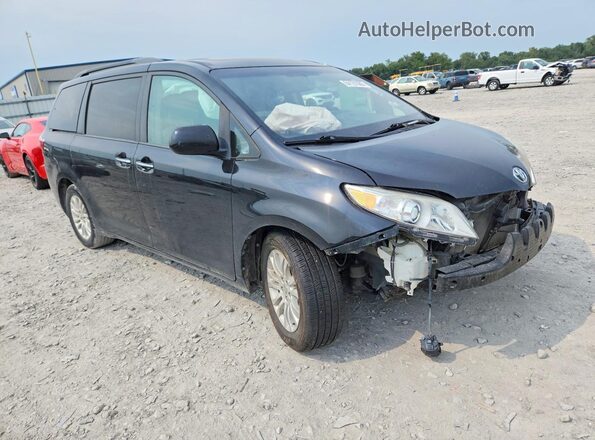 5TDYK3DC9GS757991 2016 TOYOTA SIENNA Black Առջևի աջ