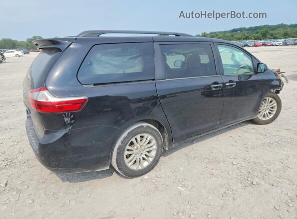 5TDYK3DC9GS757991 2016 TOYOTA SIENNA Black Հետևի աջ