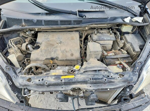 5TDYK3DC9GS757991 2016 TOYOTA SIENNA Black Շարժիչի բաժամունքի տեսք