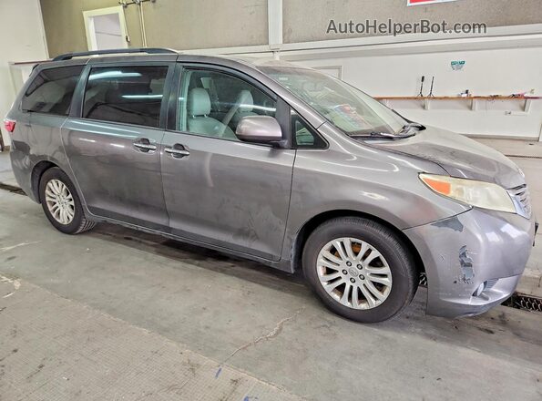5TDYK3DCXGS692830 2016 TOYOTA SIENNA Бежевый Передняя правая четверть