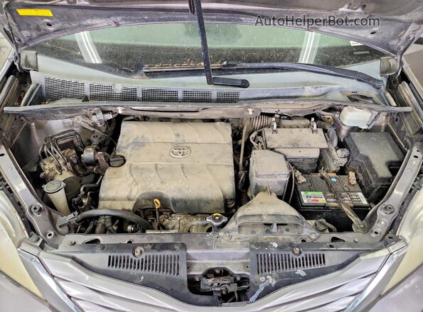 5TDYK3DCXGS692830 2016 TOYOTA SIENNA Бежевый Вид подкапотного пространства