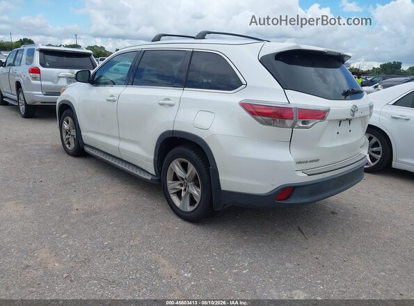5TDYKRFH0GS186435 2016 TOYOTA HIGHLANDER Cream Задня ліва чверть