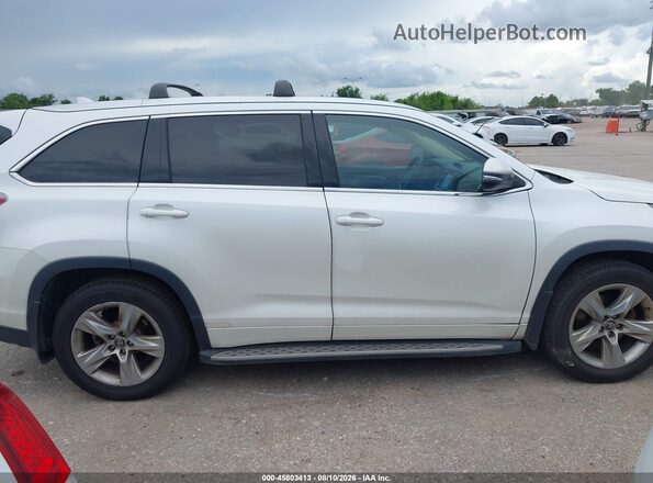 5TDYKRFH0GS186435 2016 TOYOTA HIGHLANDER Cream Вид задньої частини салону