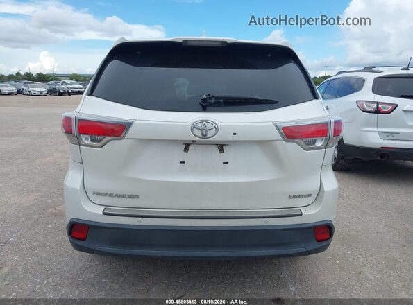 5TDYKRFH0GS186435 2016 TOYOTA HIGHLANDER Cream 