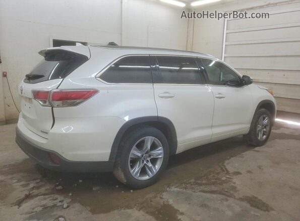 5TDYKRFH2GS124423 2016 TOYOTA HIGHLANDER White Հետևի աջ