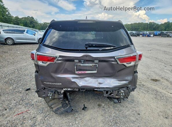 5TDYKRFH3GS174800 2021 TOYOTA HIGHLANDER Silver Widok z tyłu