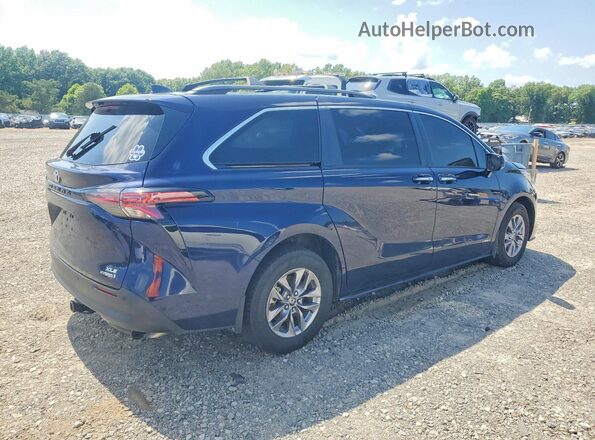 5TDYRKEC0MS053131 2021 TOYOTA SIENNA Blue Հետևի աջ