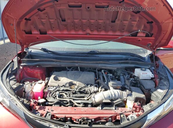 5TDYRKEC1NS087550 2022 TOYOTA SIENNA Maroon Շարժիչի բաժամունքի տեսք