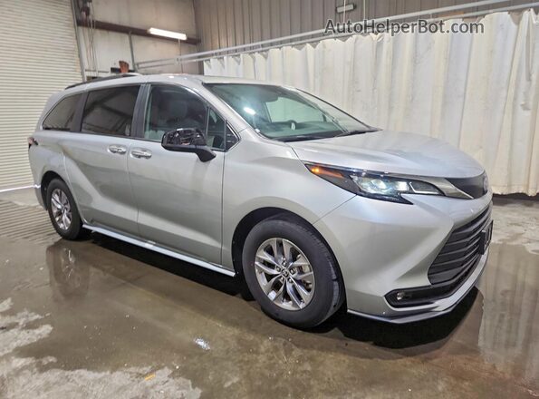 5TDYRKEC1SS260060 2025 TOYOTA SIENNA Silver Передня права чверть
