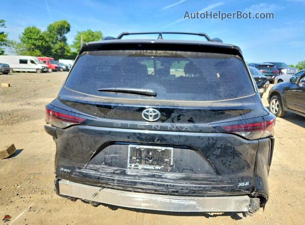 5TDYRKEC1TS304575 2026 TOYOTA SIENNA Black Widok z tyłu