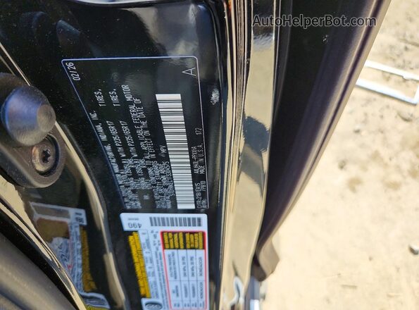 5TDYRKEC1TS304575 2026 TOYOTA SIENNA Black Widok naklejki z numerem VIN