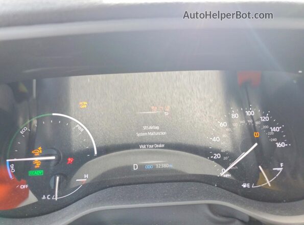 5TDYRKEC2PS176580 2023 TOYOTA SIENNA Silver Widok zestawu wskaźników