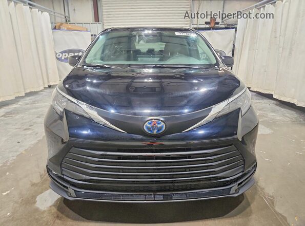 5TDYRKEC2SS255420 2025 TOYOTA SIENNA Black წინა ხედი