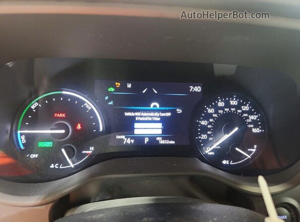 5TDYRKEC2SS255420 2025 TOYOTA SIENNA Black ხელსაწყოთა პანელის ხედი