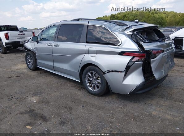 5TDYRKEC3MS040602 2021 TOYOTA SIENNA Silver Հետևի ձախ