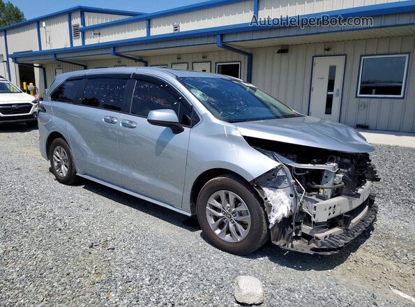 5TDYRKEC3NS092846 2022 TOYOTA SIENNA Silver წინა მარჯვენა