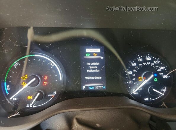 5TDYRKEC3RS207953 2024 TOYOTA SIENNA White Instrument cluster view