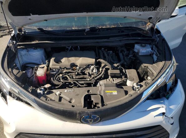 5TDYRKEC4MS015448 2021 TOYOTA SIENNA White Vista del compartimento del motor