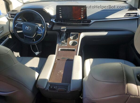5TDYRKEC4MS015448 2021 TOYOTA SIENNA White Vista del salpicadero
