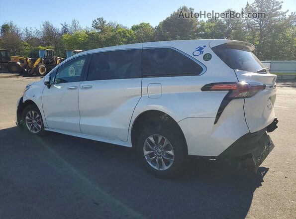 5TDYRKEC4MS015448 2021 TOYOTA SIENNA White Trasero izquierdo