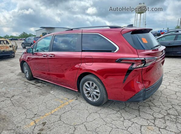5TDYRKEC4PS161840 2023 TOYOTA SIENNA Красный Задняя правая четверть