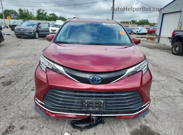 5TDYRKEC4PS161840 2023 TOYOTA SIENNA Красный 