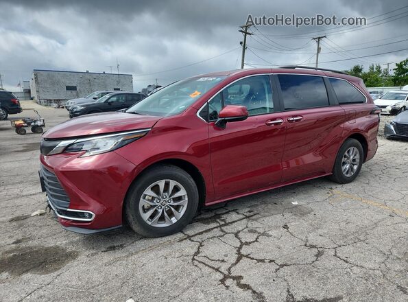 5TDYRKEC4PS161840 2023 TOYOTA SIENNA Красный 