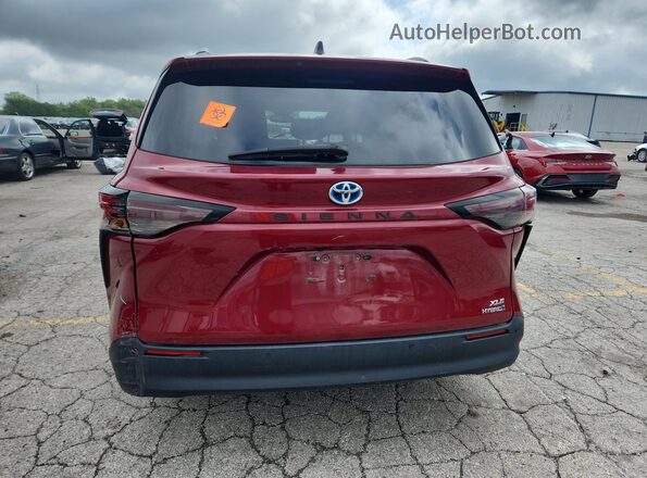 5TDYRKEC4PS161840 2023 TOYOTA SIENNA Красный 