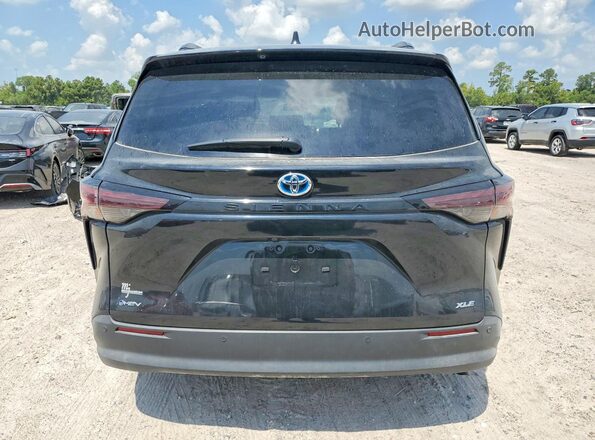 5TDYRKEC4SS244614 2025 TOYOTA SIENNA Black Հետևի տեսք