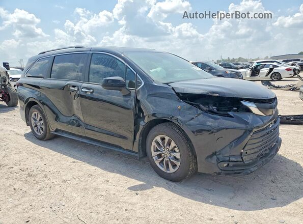 5TDYRKEC4SS244614 2025 TOYOTA SIENNA Black Առջևի աջ