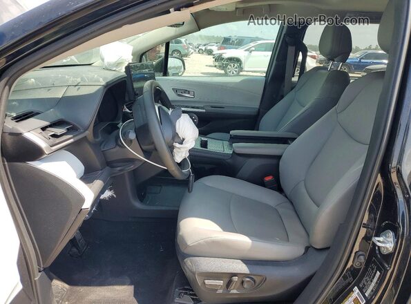 5TDYRKEC4SS244614 2025 TOYOTA SIENNA Black Սալոնի դիմացի տեսք