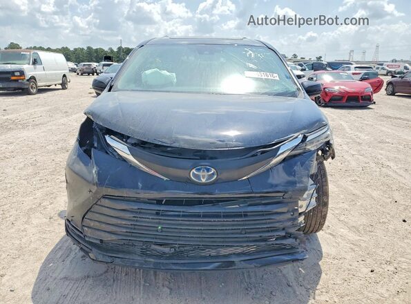 5TDYRKEC4SS244614 2025 TOYOTA SIENNA Black Դիմացի տեսք