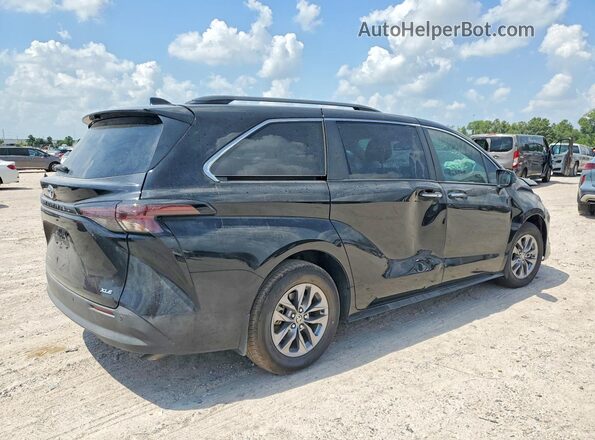 5TDYRKEC4SS244614 2025 TOYOTA SIENNA Black Հետևի աջ