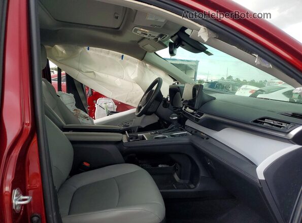 5TDYRKEC4SS257007 2025 TOYOTA SIENNA Бордовый Вид салона спереди