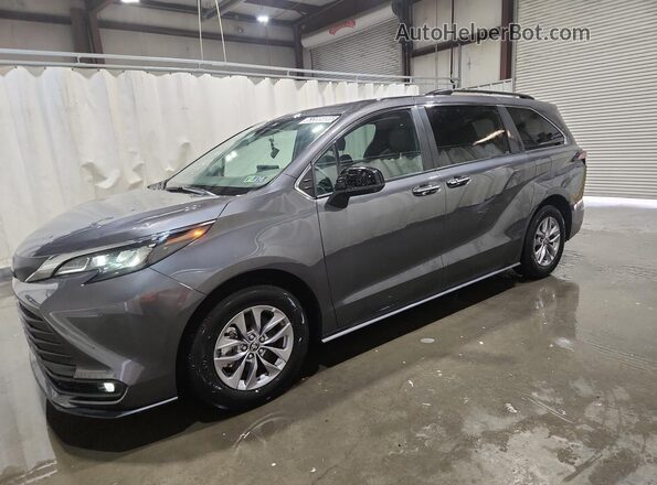 5TDYRKEC4SS259873 2025 TOYOTA SIENNA Gray 