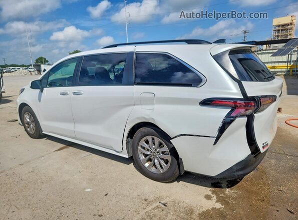 5TDYRKEC4SS269335 2025 TOYOTA SIENNA White Հետևի ձախ
