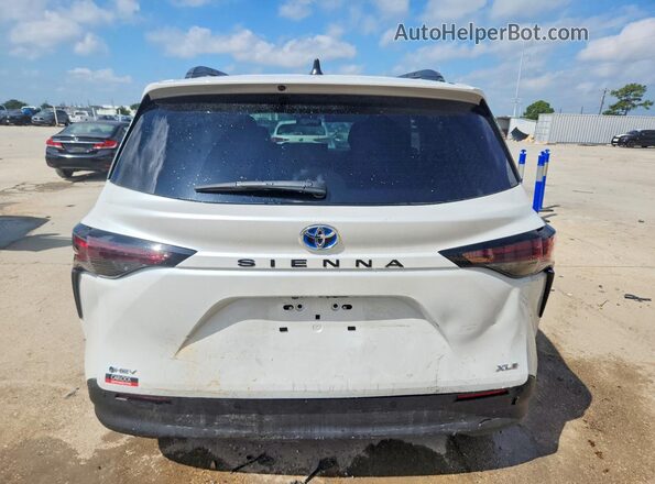 5TDYRKEC4SS269335 2025 TOYOTA SIENNA White Հետևի տեսք
