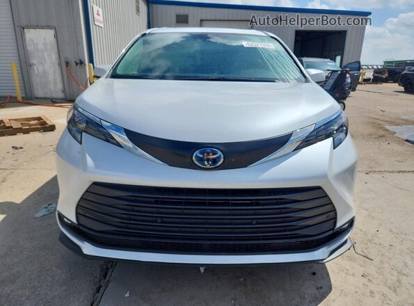 5TDYRKEC4SS269335 2025 TOYOTA SIENNA White Դիմացի տեսք