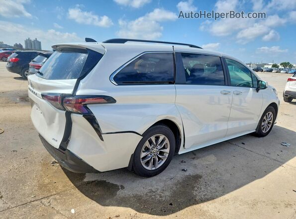 5TDYRKEC4SS269335 2025 TOYOTA SIENNA White Հետևի աջ
