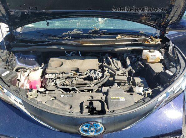 5TDYRKEC5NS126589 2022 TOYOTA SIENNA Blue Vista del compartimento del motor
