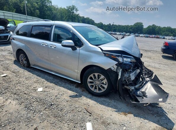 5TDYRKEC5PS178890 2023 TOYOTA SIENNA Silver წინა მარჯვენა