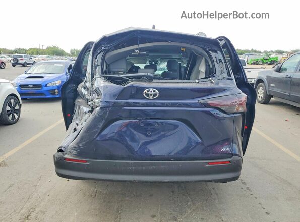 5TDYRKEC5TS335974 2026 TOYOTA SIENNA Blue Widok z tyłu
