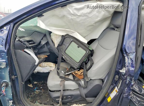 5TDYRKEC5TS335974 2026 TOYOTA SIENNA Blue Widok wnętrza z przodu