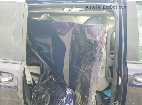 5TDYRKEC5TS335974 2026 TOYOTA SIENNA Blue Widok wnętrza z tyłu