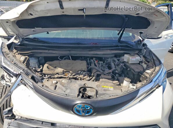 5TDYRKEC6MS042280 2021 TOYOTA SIENNA Белый Вид подкапотного пространства