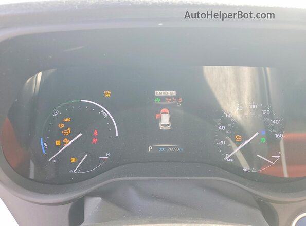 5TDYRKEC6MS042280 2021 TOYOTA SIENNA Белый Вид щитка приборов