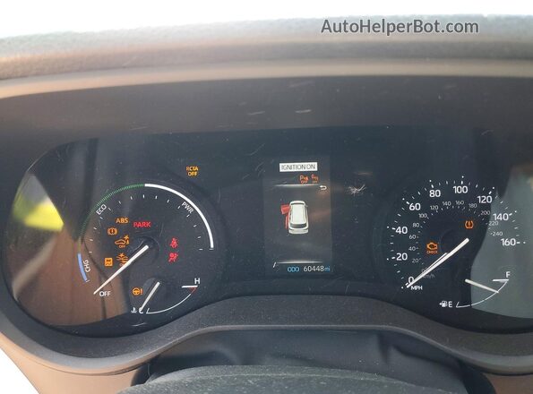 5TDYRKEC6NS101944 2022 TOYOTA SIENNA Серый Вид щитка приборов