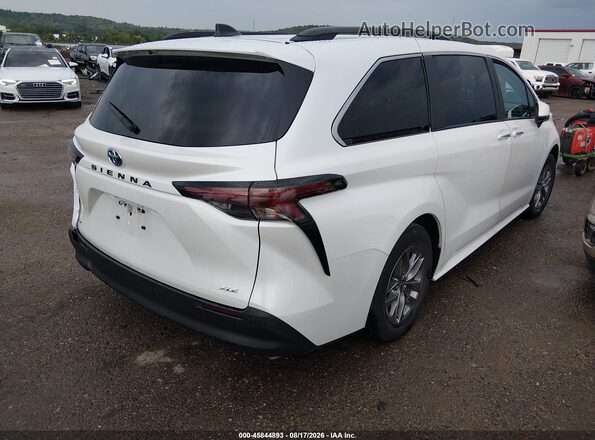 5TDYRKEC7SS238533 2025 TOYOTA SIENNA White უკანა მარჯვენა