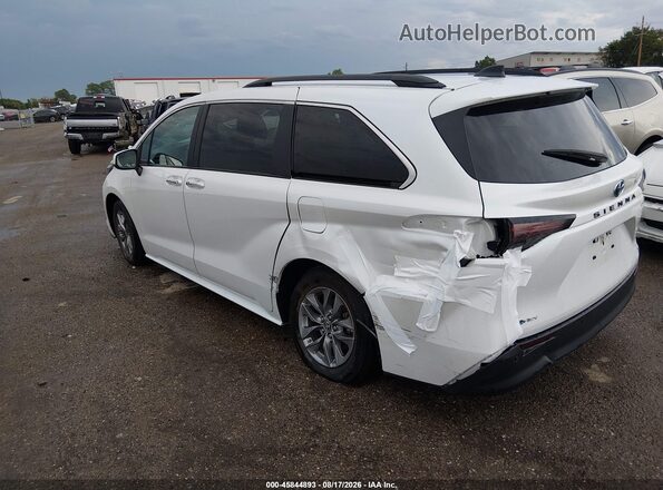 5TDYRKEC7SS238533 2025 TOYOTA SIENNA White უკანა მარცხენა